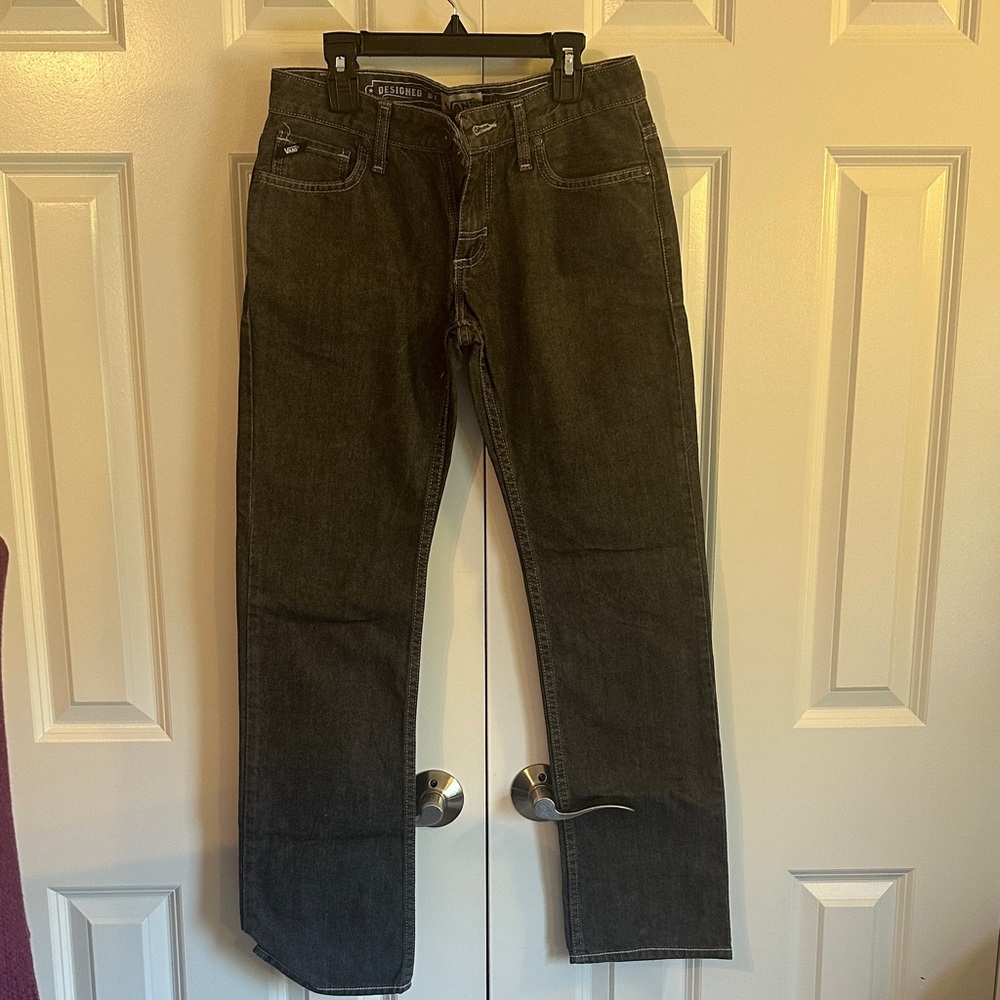 Vans Dark gray Straight-Leg Men's Jeans